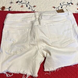 American Eagle Outfitters White Jean Shorts